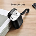 ICARER Leather AirPods Case for Apple Bluetooth Earbuds